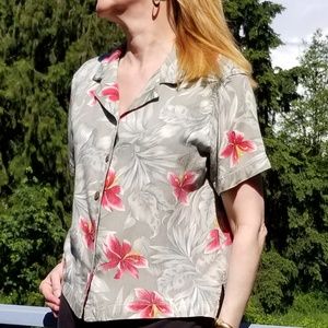 HAVANA JACK'S CAFE Button-up blouse Sz L